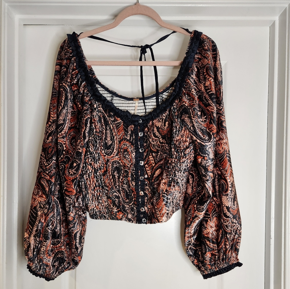 Free People Peasant Style Top